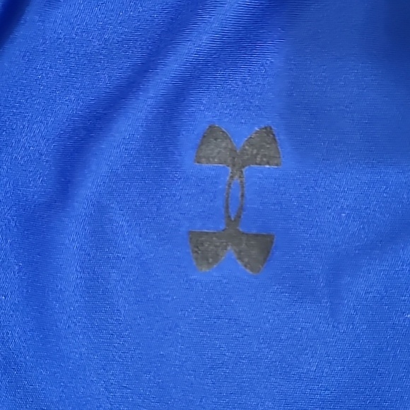 Under Armour Royal Blue Performance 1/4 Zip Pullover size XL - Picture 4 of 8